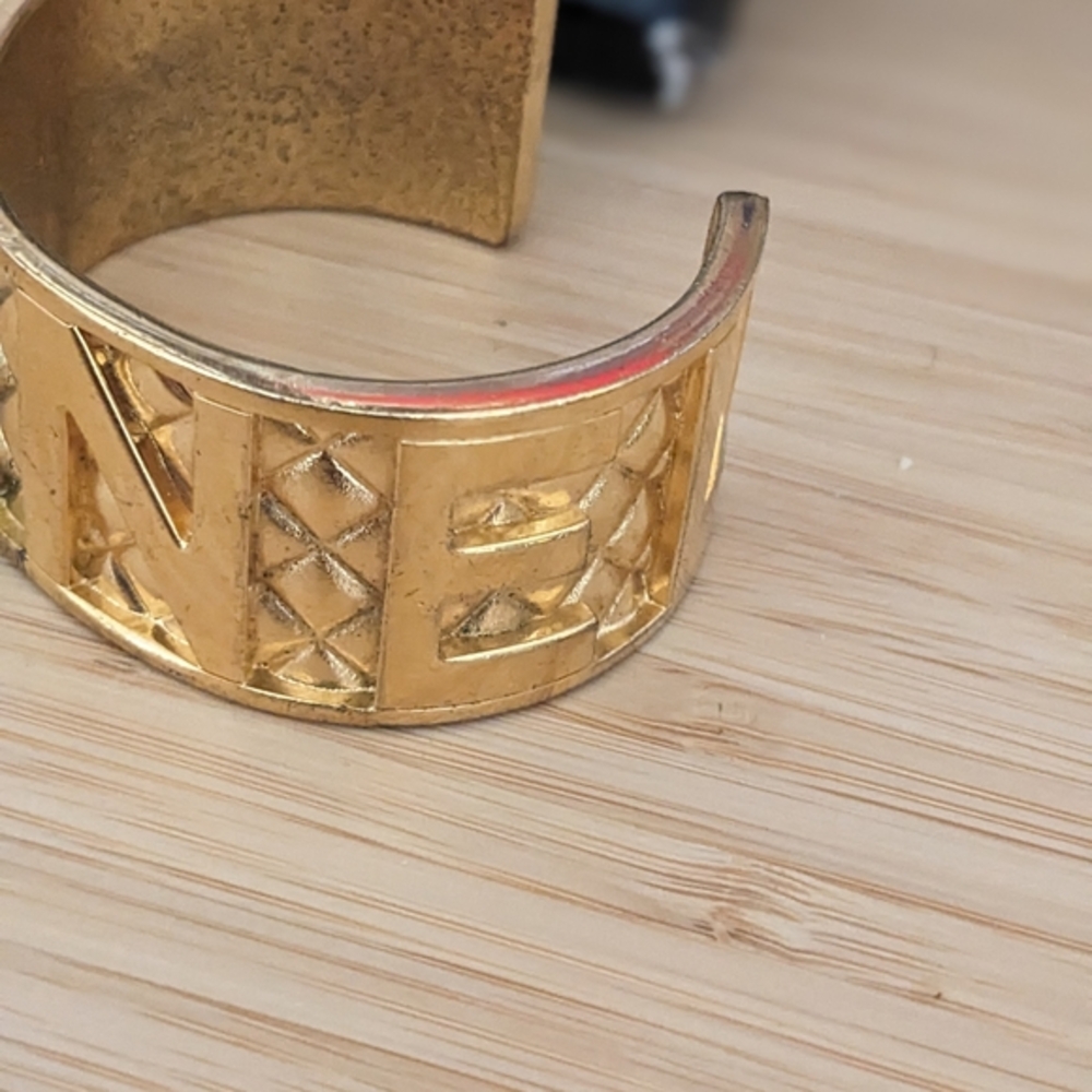 Gold Cuff Bracelet - Picture 3 of 11
